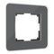 Рамка Werkel Elite на 1 пост графит W0012440 4690389180675