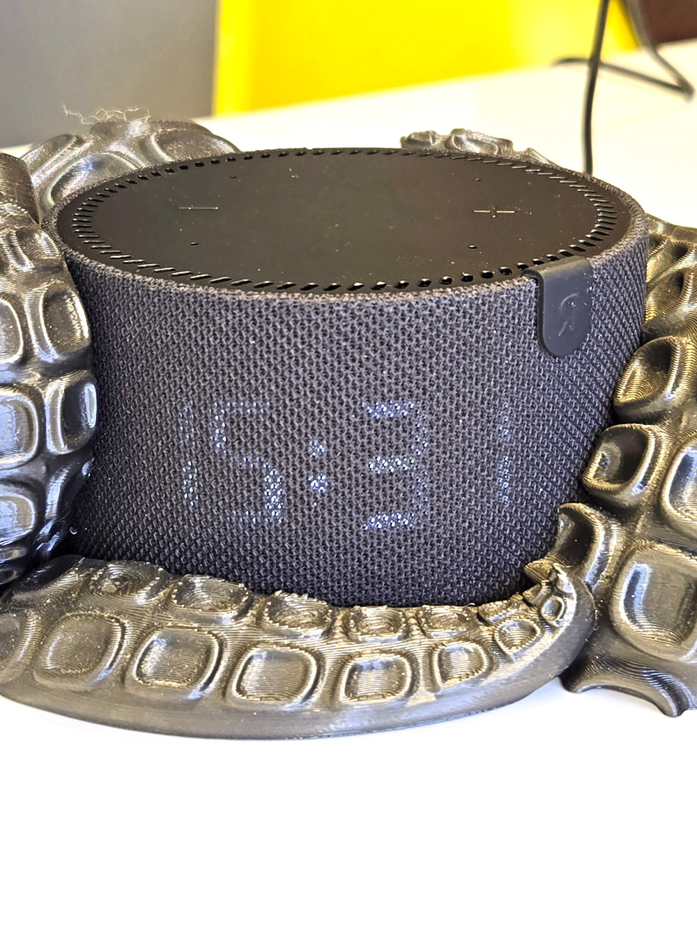 "Щупальца" - подставка для Яндекс станции Мини2 (Яндекс-Алиса), 3D печать, серая