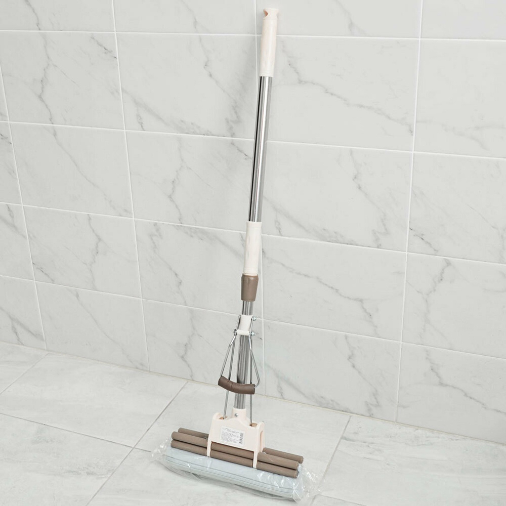 Швабра с насадкой из ПВА, с отжимом, NN50644-12