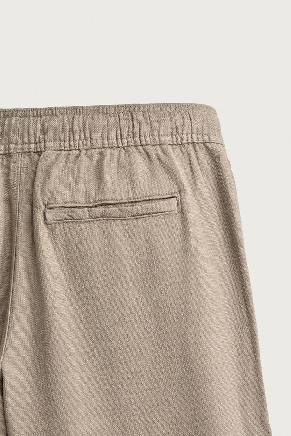 ZARA БРЮКИ СВОБОДНОГО КРОЯ С ФАКТУРОЙ, СЕРО-КОРИЧНЕВЫЙ