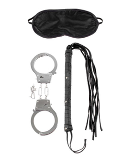 Fetish Fantasy Series набор Lover's Fantasy Kit: наручники+плетка+маска