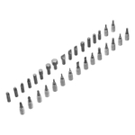 Набор инструмента, 1/2", 1/4", пластиковый кейс, 83 предмета Сибртех