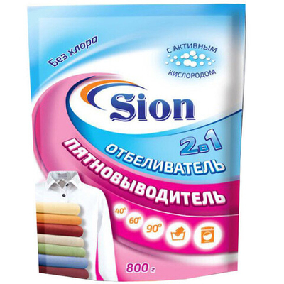 Отбеливатель-пятновыводитель 2в1 SION 800 гр