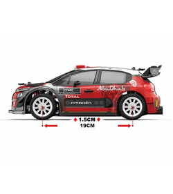 Радиоуправляемая машина для дрифта MJX Hyper Go 14303 Citroen C3 Brushless 4WD 2.4G LED 1/14 RTR