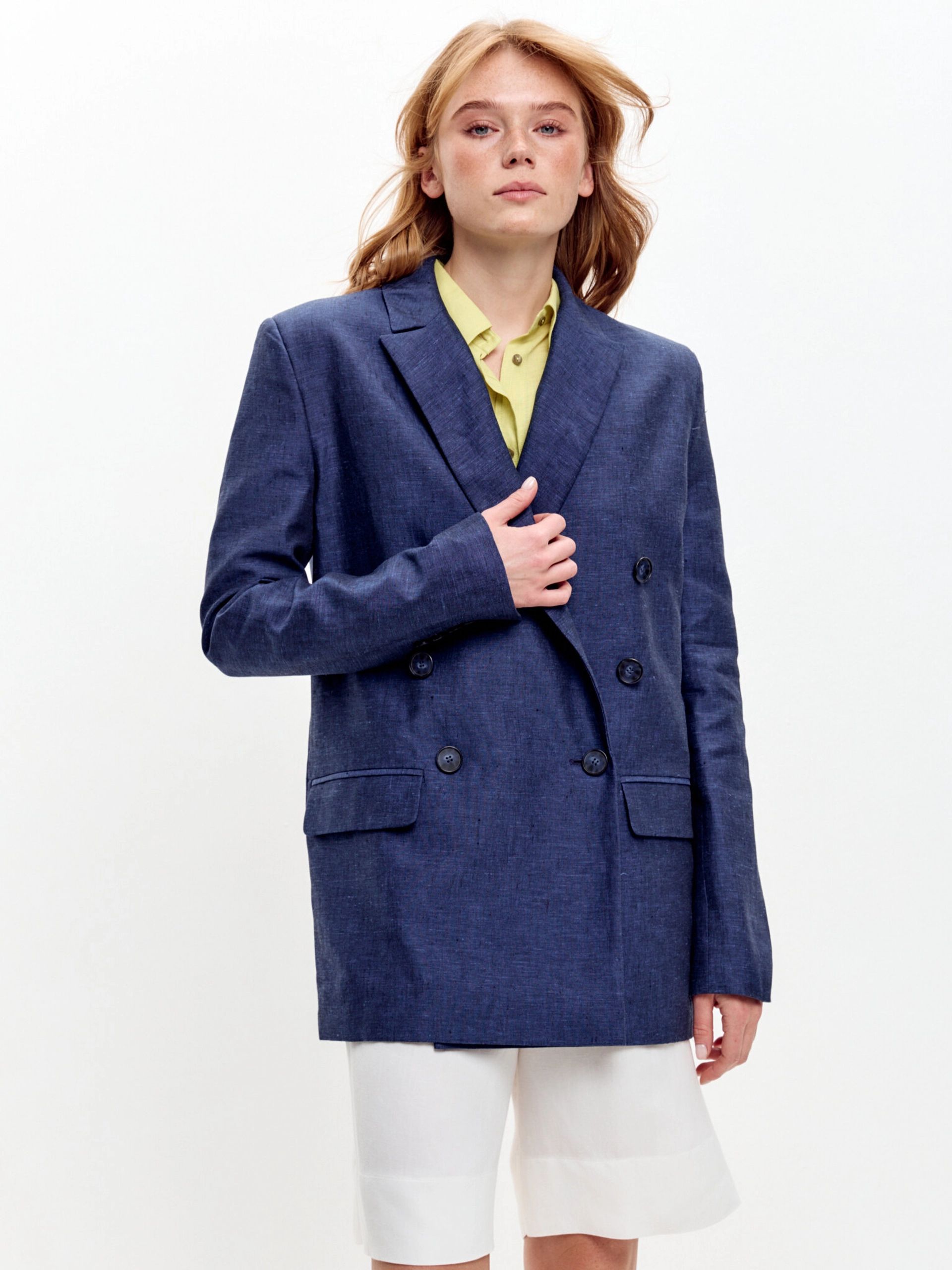 Льняной жакет