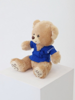 Мишка сувенирный в курточке САМБО синий