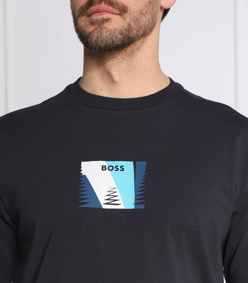 футболка tee 6 BOSS GREEN - темно-синий(50483771)