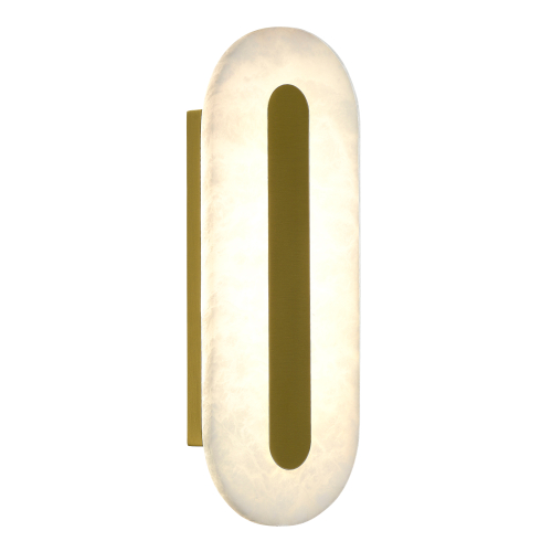SL6139.201.01 Светильник настенный ST-Luce золотистый/белый LED 1*6W 3000K GEOM