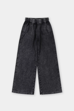 Трикотажные Брюки SHMOT "BLANK" GARMENT DYE Черный