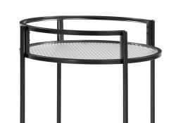 Журнальный столик Kotani 50х79 black / clear