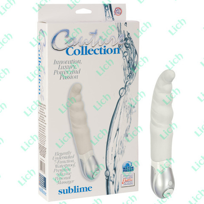 Белый вибромассажер Sublime