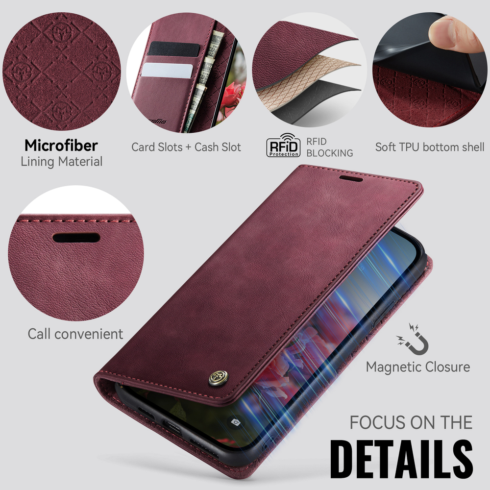 Чехол-книжка CaseMe RFiD iPhone X/XS