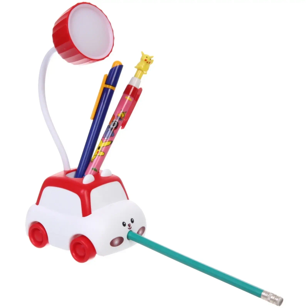 Настольная лампа «Sweet - Машинка» 9.5*7.5*21 см LED, USB 3w 5v, Красный