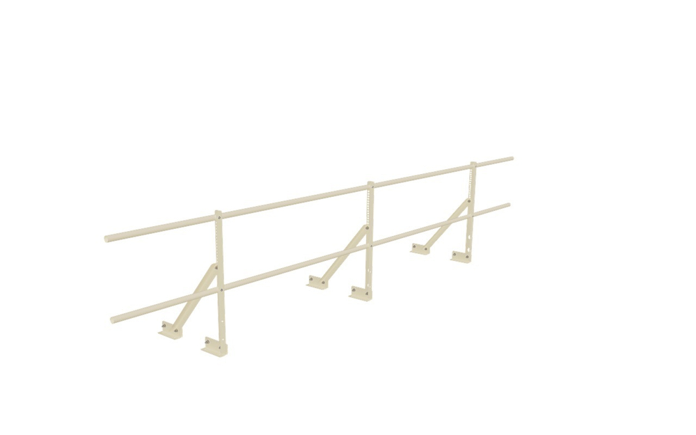 Кровельное ограждение Fachmann KO/ECO/600-2-3000 Фальцевый крепеж RAL