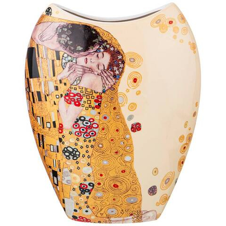 ВАЗА LEFARD "ПОЦЕЛУЙ" (Г. КЛИМТ) 25,5 СМ, КРЕМОВАЯ (КОР=12ШТ.)
