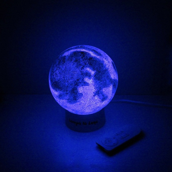 Опция лампочка со сменой цветов и яркости (с пультом)