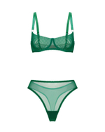 Высокие стринги Green