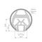 Профиль встраиваемый Arlight Klus-Por-F-1000 Anod 019181(1)