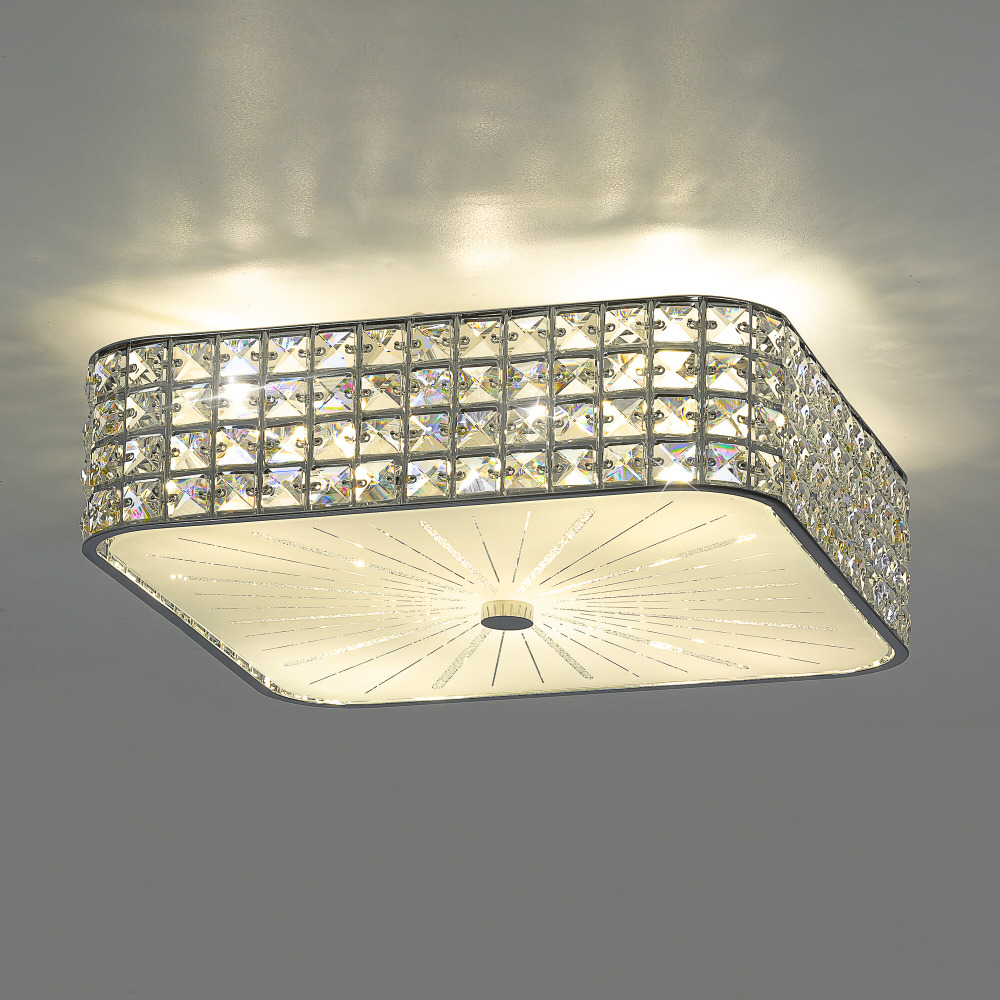 Citilux Портал CL324261 Люстра хрустальная Хром