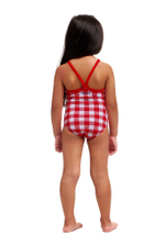 Купальник FUNKITA Toddler Girl's Red Checker