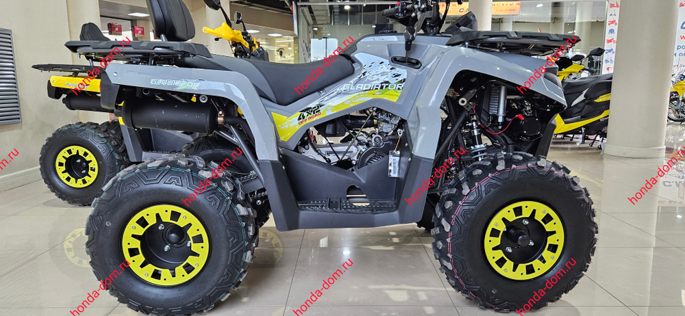 Квадроцикл Gladiator F200 LUX [new] (СЕРЫЙ/СЕРЫЙ)