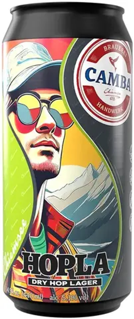 Пиво Камба Кимзе Хопла светл. фильт. 0,44 л, 5,1% Германия