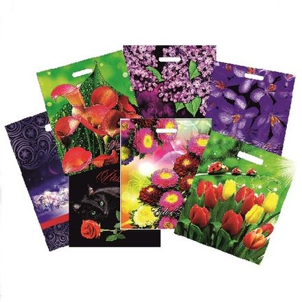 Пакеты с вырубной ручкой