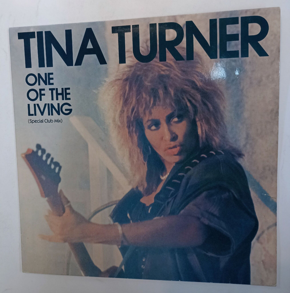 Винтажная виниловая пластинка LP Tina Turner One Of The Living Maxi Single (Germany 1985)