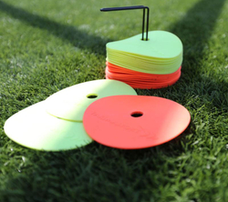 Znaczniki тренировкиowe Yakimasport Flat Marker 6in. 20P - желтый