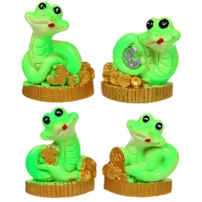 Магнит «Денежная змея» 4*5 см, микс