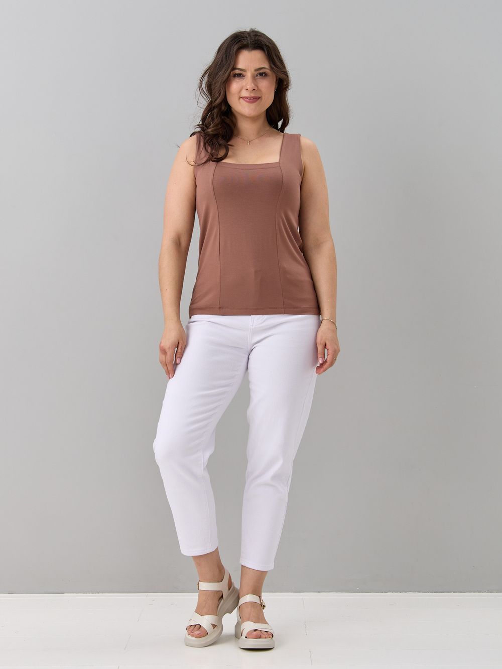 Майка М-040/кэмел