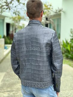 Мужская куртка из крокодила Billionaire JT-129
