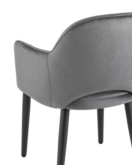 Стул Венера NEW, велюр серый NP (набор 2шт)