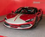 Карбоновая губа переднего бампера на замену для Ferrari 296 GTS GTB Феррари