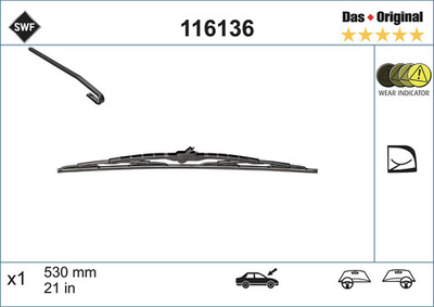 SWF - 116136-SWF - Wiper Blade