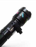 Фонарь ручной высокой яркости "белый лазер" 3000м.Огонь K-336-PM10-TG