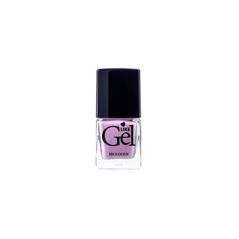 Relouis Лак для ногтей с гелевым эффектом «Like Gel » тон 03 Прованская лаванда 6мл