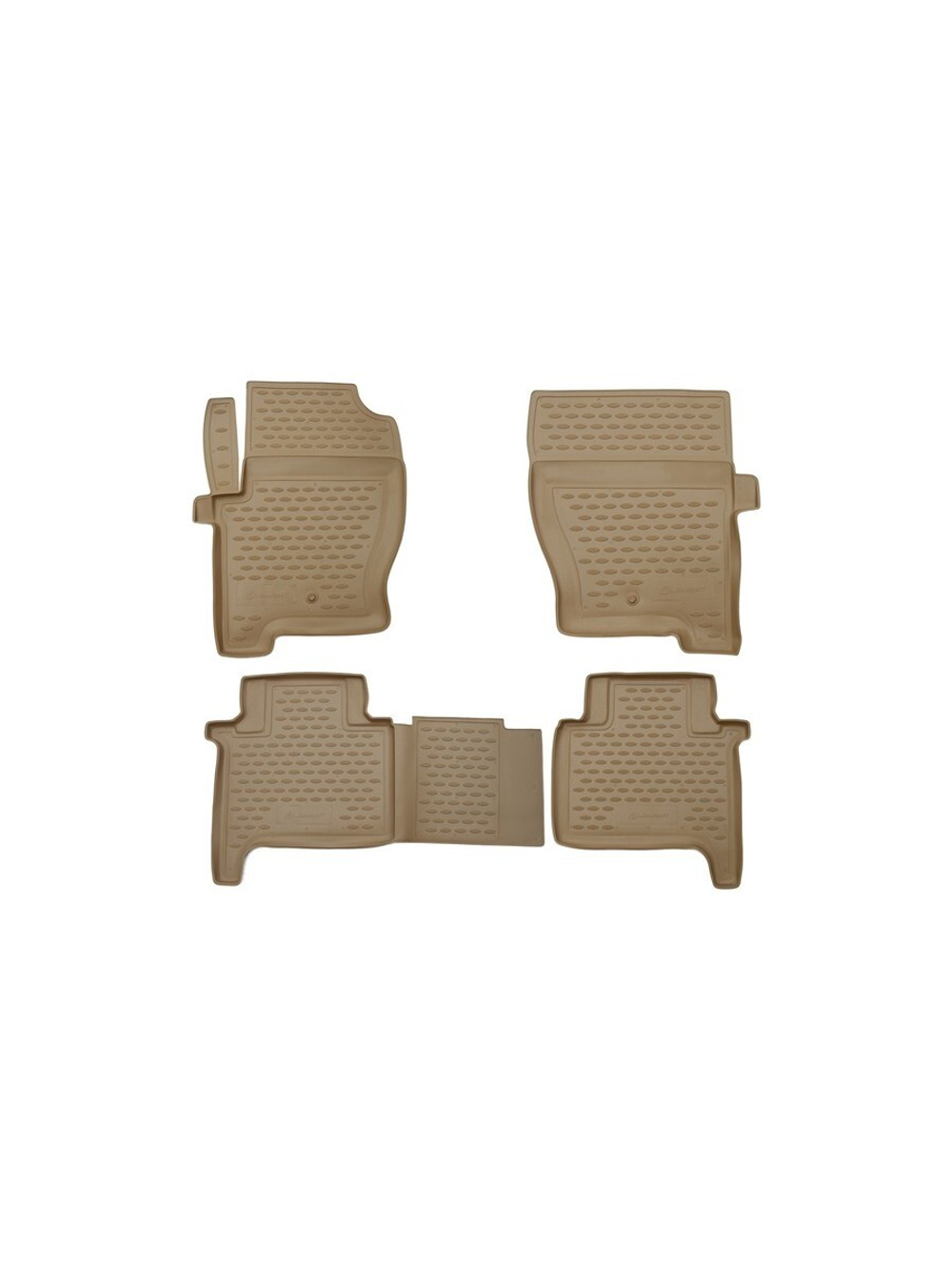 Коврики в салон для LAND ROVER Range Rover Sport 2005-2012, 4 шт. (полиуретан, бежевые) NLC.28.03.212