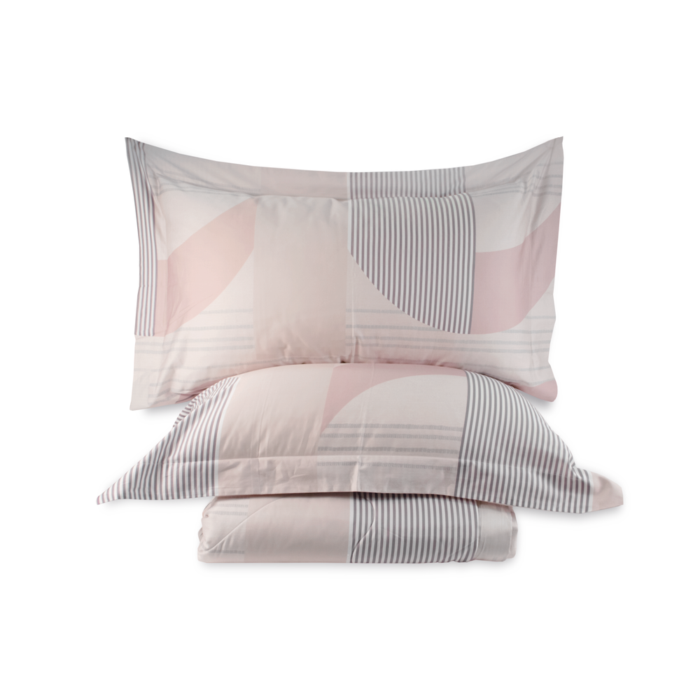 Постельное белье с одеялом Vernal Pink