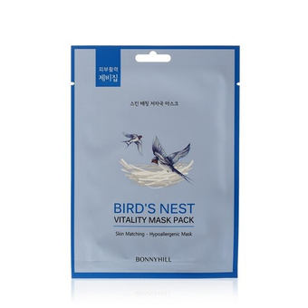 Маска тканевая с экстрактом ласточкиного гнезда BonnyHill Bird's Nest mask, 23 г