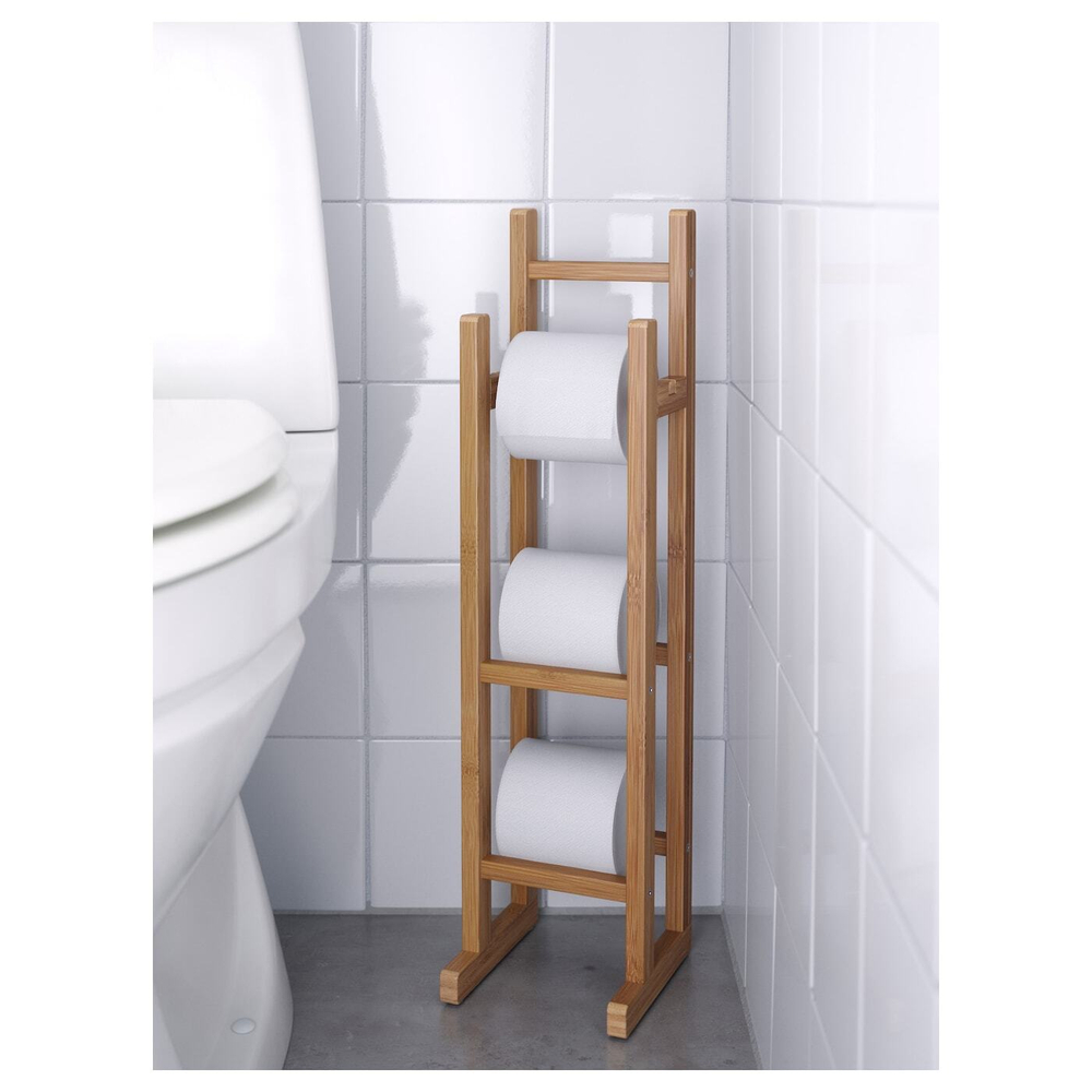 IKEA RÅGRUND  (ИКЕА РÅГРУНД)  -  Подставка для туалетной бумаги, бамбук