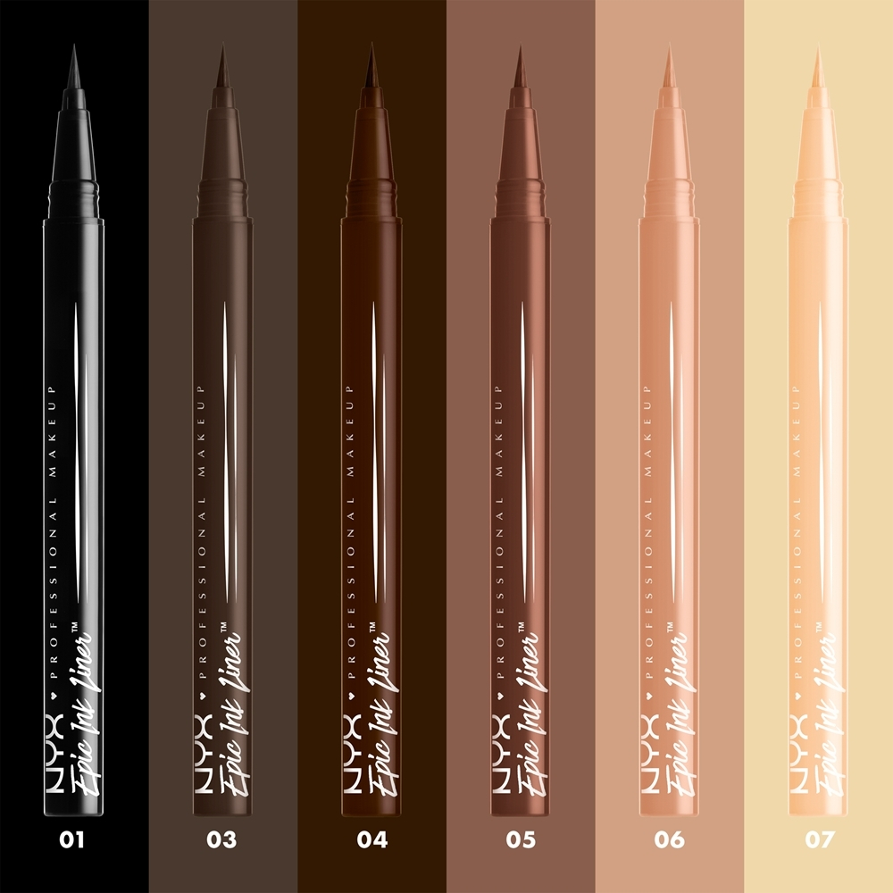 NYX Professional Makeup Epic Ink - точная водостойкая подводка для глаз, 1 ml