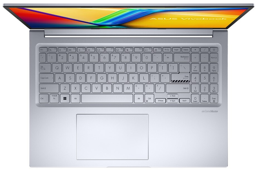 Ноутбук  ASUS Vivobook 16X M3604YA-MB216 16 ", Ryzen 7, 16 Гб RAM, 1 Тб SSD, Radeon Graphics, Серебристый