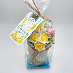 Мини-букет из мыла "Весна крафт роуз"