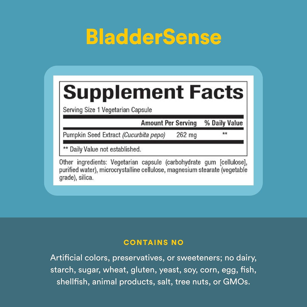 Natural Factors, WomenSense, BladderSense, 262 мг, 90 вегетарианских капсул
