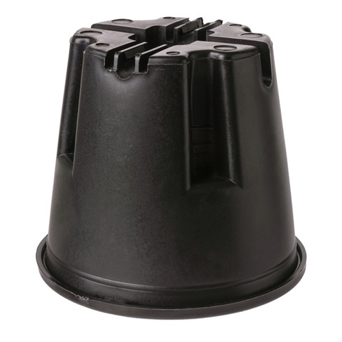 Держатель для плоской кровли крестовой фиксатор для прута D8-10 мм, с бетоном, ПП TDM SQ2402-3088