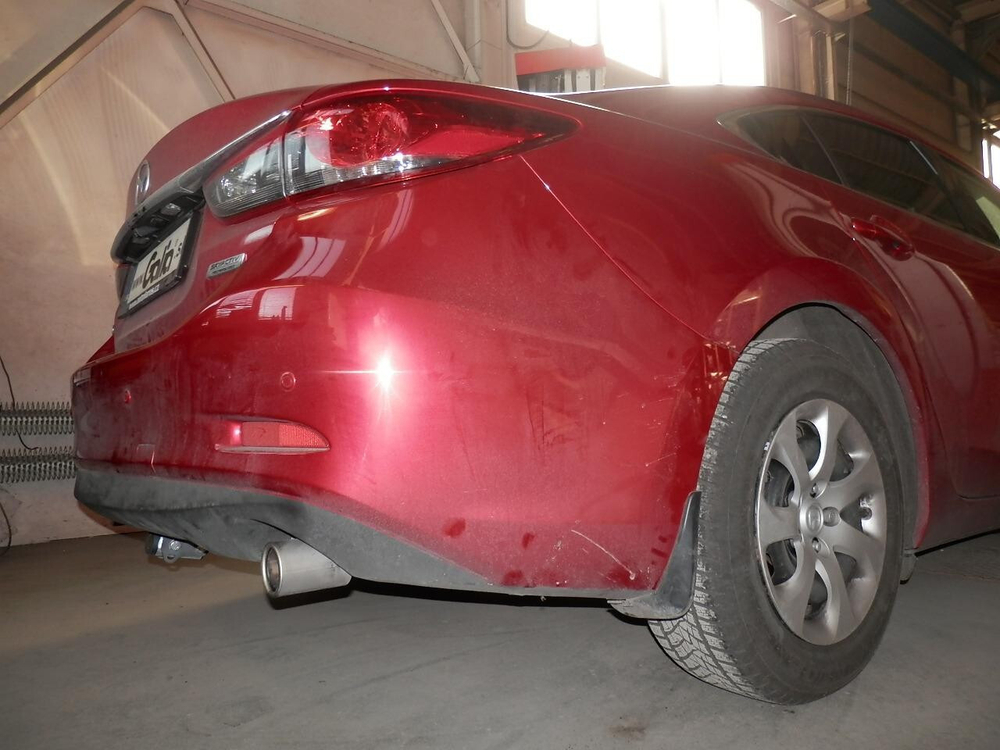 Фаркоп оцинкованный Galia M140C для MAZDA 6 2012-(паспорт и сертификат в комплекте)(без электрики)