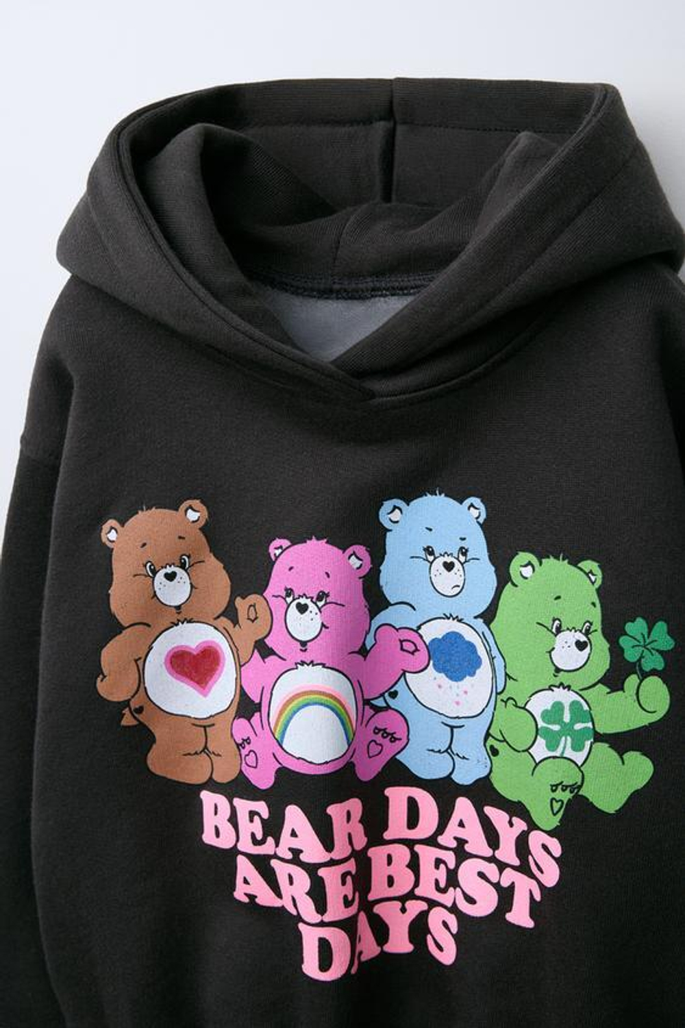 ZARA ХУДИ С ПРИНТОМ CARE BEARS™, АНТРАЦИТОВО-СЕРЫЙ