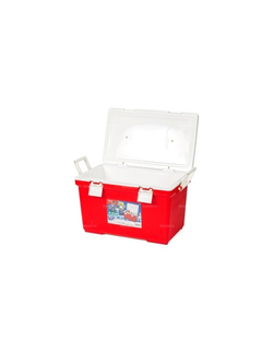 Термобокс IRIS Cooler Box CL-45, 45 литров, красный/белый