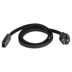 ERABL- SET ЭРА Набор для подключения Белт-лайт (шнур питания с вилкой+ коннектор, на 2 жил.), черны | Профессиональное праздничное и новогоднее освещение